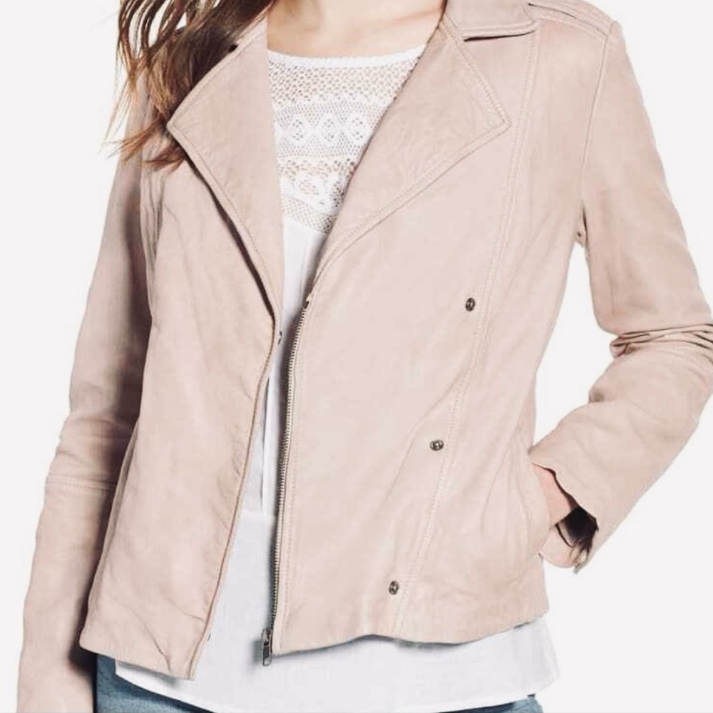 $490 NWT Leather Jacket